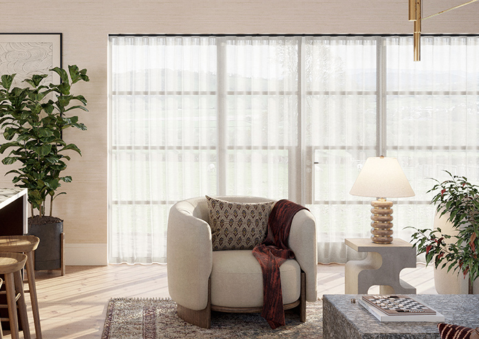 Sintra Voile, White Clarity - Made to Measure Curtains - Image 7